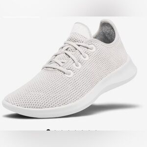 EUC Allbirds Men’s Tree Runners Kaikoura White (White Sole) Shoes size US 9